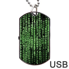 Matrix Technology Tech Data Digital Network Dog Tag Usb Flash (one Side)