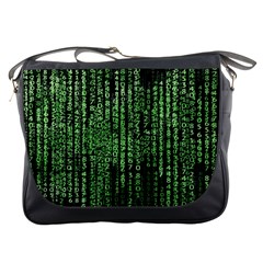 Matrix Technology Tech Data Digital Network Messenger Bag by Wegoenart