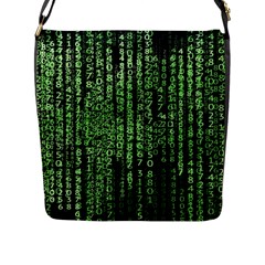 Matrix Technology Tech Data Digital Network Flap Closure Messenger Bag (l) by Wegoenart