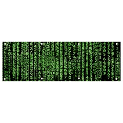 Matrix Technology Tech Data Digital Network Banner And Sign 9  X 3  by Wegoenart