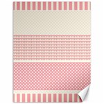 Background Pink Beige Decorative Texture Craft Canvas 12  x 16  11.86 x15.41  Canvas - 1