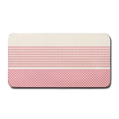 Background Pink Beige Decorative Texture Craft Medium Bar Mat by Wegoenart