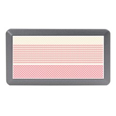 Background Pink Beige Decorative Texture Craft Memory Card Reader (mini) by Wegoenart