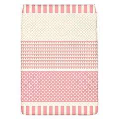 Background Pink Beige Decorative Texture Craft Removable Flap Cover (l) by Wegoenart