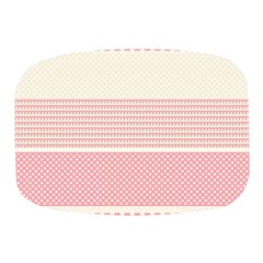 Background Pink Beige Decorative Texture Craft Mini Square Pill Box by Wegoenart