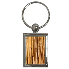 Asian Background Bamboo Key Chain (rectangle) by Wegoenart