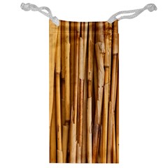 Asian Background Bamboo Jewelry Bag by Wegoenart