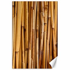 Asian Background Bamboo Canvas 24  X 36  by Wegoenart