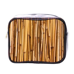 Asian Background Bamboo Mini Toiletries Bag (one Side) by Wegoenart