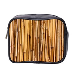 Asian Background Bamboo Mini Toiletries Bag (two Sides) by Wegoenart