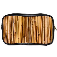 Asian Background Bamboo Toiletries Bag (one Side) by Wegoenart