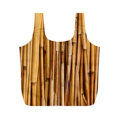 Asian Background Bamboo Full Print Recycle Bag (m) by Wegoenart