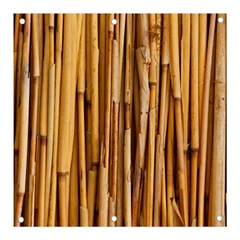 Asian Background Bamboo Banner And Sign 3  X 3  by Wegoenart