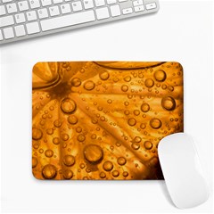 Lime Water Bubbles Macro Light Detail Background Small Mousepad by Wegoenart