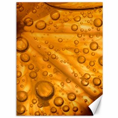 Lime Water Bubbles Macro Light Detail Background Canvas 36  X 48  by Wegoenart