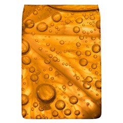 Lime Water Bubbles Macro Light Detail Background Removable Flap Cover (l) by Wegoenart