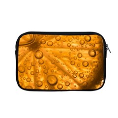 Lime Water Bubbles Macro Light Detail Background Apple Macbook Pro 13  Zipper Case by Wegoenart