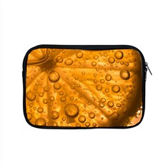 Lime Water Bubbles Macro Light Detail Background Apple Macbook Pro 15  Zipper Case by Wegoenart