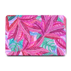 Sheets Tropical Reason Print Pattern Design Small Doormat by Wegoenart