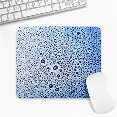 Drop Water Background Macro Splash Rain Drink Large Mousepad by Wegoenart