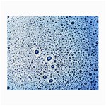 Drop Water Background Macro Splash Rain Drink Small Glasses Cloth (2 Sides) Back