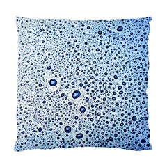 Drop Water Background Macro Splash Rain Drink Standard Cushion Case (two Sides)