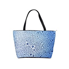 Drop Water Background Macro Splash Rain Drink Classic Shoulder Handbag by Wegoenart