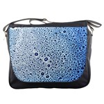 Drop Water Background Macro Splash Rain Drink Messenger Bag Front