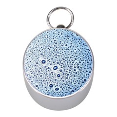 Drop Water Background Macro Splash Rain Drink Mini Silver Compasses by Wegoenart