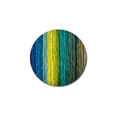 Line Rope Fiber Close Up Multicoloured Background Golf Ball Marker by Wegoenart