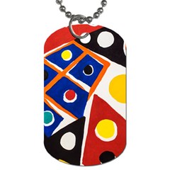 Pattern And Decoration Revisited At The East Side Galleries Dog Tag (two Sides) by Wegoenart