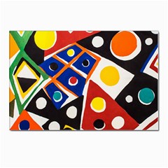 Pattern And Decoration Revisited At The East Side Galleries Postcard 4 x 6  (pkg Of 10) by Wegoenart