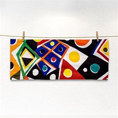 Pattern And Decoration Revisited At The East Side Galleries Hand Towel by Wegoenart