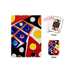 Pattern And Decoration Revisited At The East Side Galleries Playing Cards Single Design (mini) by Wegoenart