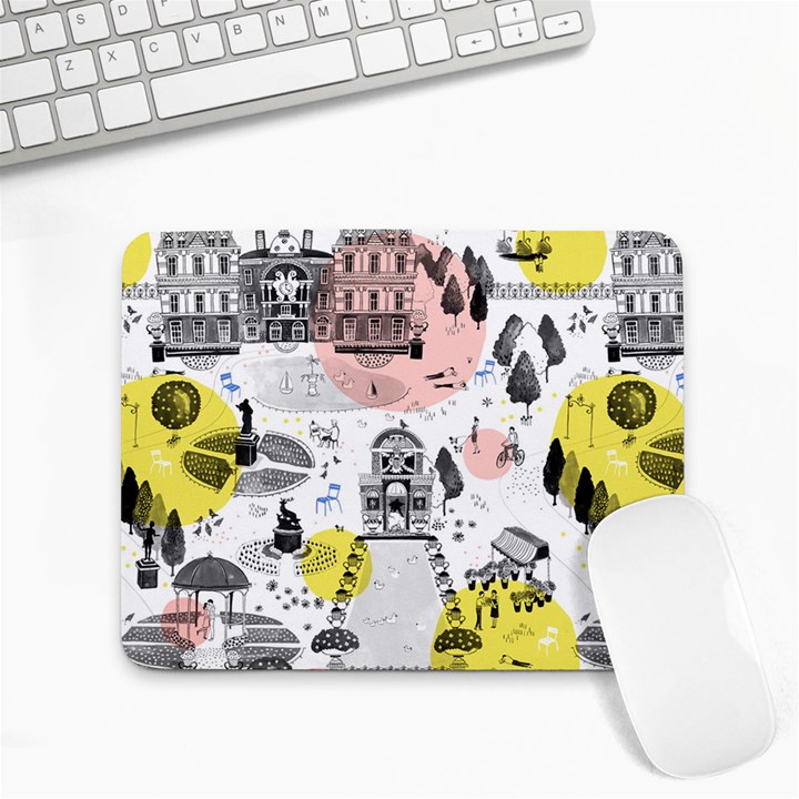 The Park  Pattern Design Small Mousepad