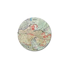 Misc Map Wallpaper Golf Ball Marker by Wegoenart