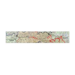 Misc Map Wallpaper Flano Scarf (mini) by Wegoenart