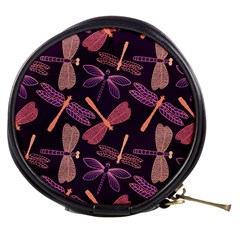 Dragonfly Pattern Design Mini Makeup Bag by Wegoenart