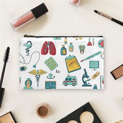 Abstract Abstraction Biology Chemistry Detail Genetics Cosmetic Bag (medium) by danenraven