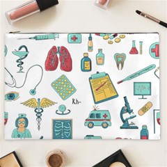 Abstract Abstraction Biology Chemistry Detail Genetics Cosmetic Bag (xxl) by danenraven