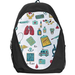 Abstract Abstraction Biology Chemistry Detail Genetics Backpack Bag by danenraven