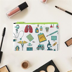 Abstract Abstraction Biology Chemistry Detail Genetics Cosmetic Bag (xs) by danenraven