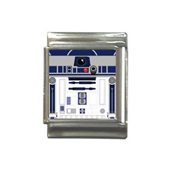 Robot R2d2 R2 D2 Pattern Italian Charm (13mm)