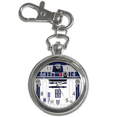 Robot R2d2 R2 D2 Pattern Key Chain Watches