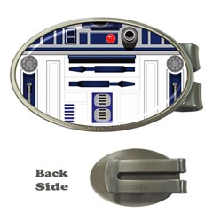 Robot R2d2 R2 D2 Pattern Money Clips (Oval) 