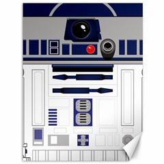 Robot R2d2 R2 D2 Pattern Canvas 36  X 48  by Jancukart