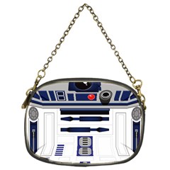 Robot R2d2 R2 D2 Pattern Chain Purse (one Side) by Jancukart