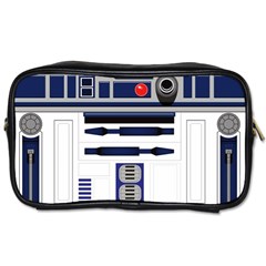 Robot R2d2 R2 D2 Pattern Toiletries Bag (one Side) by Jancukart