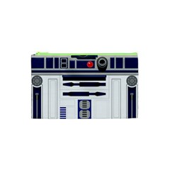 Robot R2d2 R2 D2 Pattern Cosmetic Bag (XS)