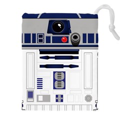 Robot R2d2 R2 D2 Pattern Drawstring Pouch (5XL)